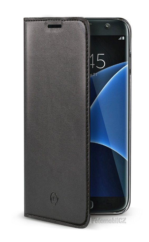 Ultra tenké stojánkové pouzdro typu kniha CELLY Air pro Samsung Galaxy S7 Edge, G935F