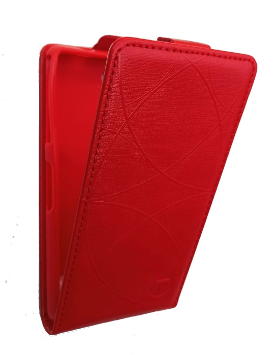 Slim Flip Flexi Fresh Pouzdro Red pro Sony D5803 Xperia Z3 compact