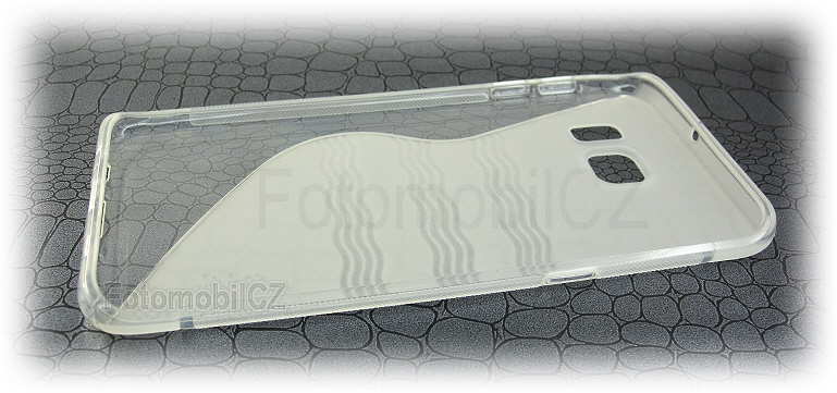 Silikonové pouzdro kryt transparentní pro Samsung Galaxy S6 Edge Plus G928F