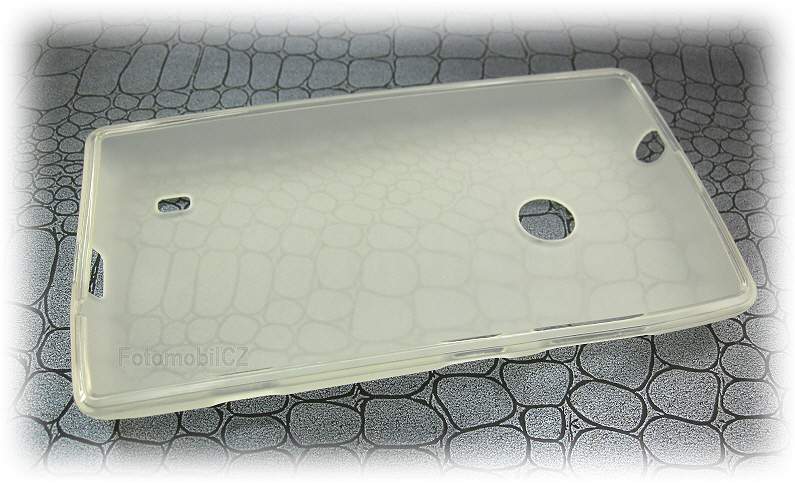 Silikonové pouzdro kryt TPU White pro Nokia Lumia 520