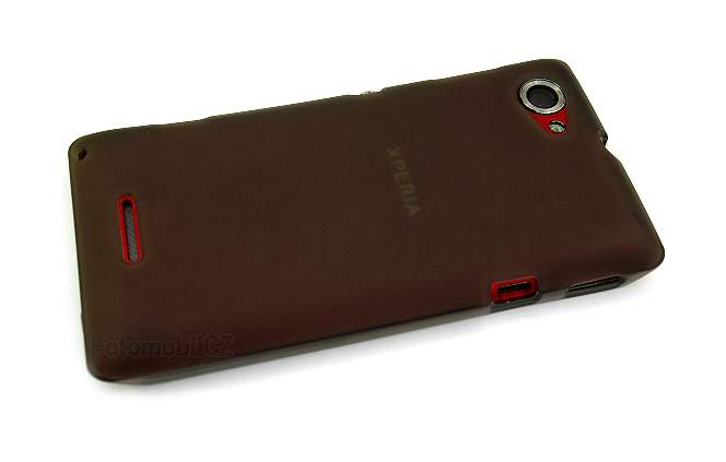 Silikonové pouzdro kryt  TPU Black pro Sony Xperia L C2105