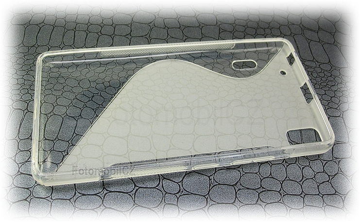 Silikonové pouzdro transparentní pro Lenovo A7000