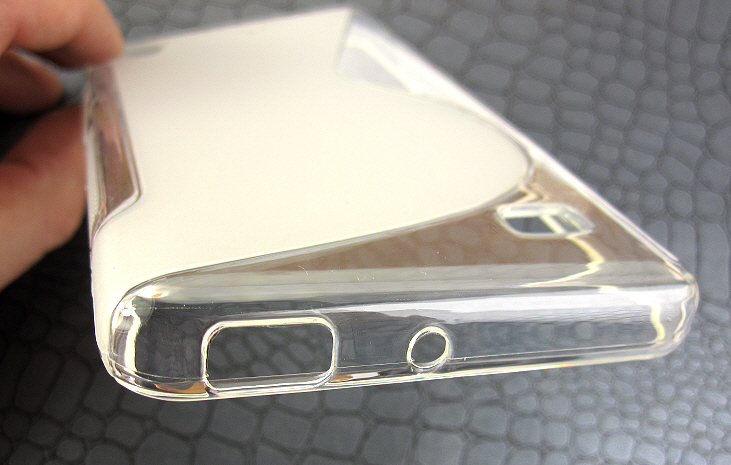 Silikonové pouzdro transparentní pro Huawei Ascend G620s