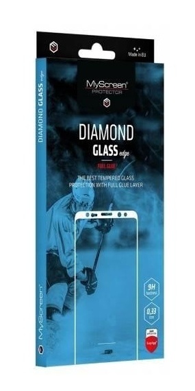 Ochranné sklo displeje MyScreen Diamond Glass Edge FullGlue pro Apple iPhone 12 Mini (5.4