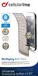 3 kusy univerzální ochranná fólie displeje CellularLine, rozměry 140 x 75 mm.