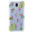 Silikonové TPU pouzdro pro Samsung J730F Galaxy J7 2017, Flamingo