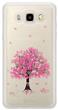 Silikonové TPU pouzdro pro Samsung J510 Galaxy J5 2016, Pink Tree
