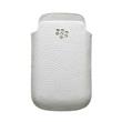BlackBerry pouzdro kožené pro BlackBerry Curve 8520/8530/9300/9330, Bold 9700/9780, bílá