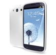 CELLY Gelskin, silikonový pouzdro obal pro SAMSUNG GALAXY S III i9300, bílý