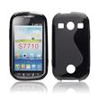 ForCell silkonové pouzdro kryt Lux S Black pro Samsung S7710 Xcover 2