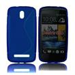 ForCell silkonové pouzdro kryt Lux S Blue pro HTC Desire 500