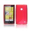 ForCell silkonové pouzdro kryt Lux S Red pro Nokia Lumia 520