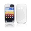 ForCell silkonové pouzdro kryt Lux S Transparent pro Samsung S6310 Galaxy Young