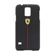 FEFOCHCS5BL Ferrari Zadní Kryt Black Carbon pro Samsung G900 Galaxy S5