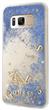 GUHCS8LGLUFLBL Guess Liquid Glitter Hard Case BLue pro Samsung G955 Galaxy S8 Plus