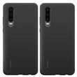 2 kusy Huawei Originální Silicone Car Pouzdro Black pro Huawei P30