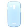 Pouzdro JEKOD PP ultratenký 0,3 mm kryt blue + fólie pro Samsung i8190 Galaxy S3 mini