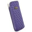 Krusell pouzdro AVENYN mobile L Long, purpurová