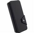 Krusell flipové kožené pouzdro KALMAR FLIPWALLET pro iPhone 6, 6S, černá barva