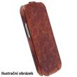 Krusell pouzdro TUMBA SLIMCOVER pro Samsung i9505  Galaxy S4, hnědá + fólie na displej
