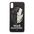 MARVEL Iron Man War 001 Zadní Kryt Silver pro iPhone XS