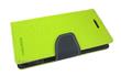 Mercury Fancy diářové Pouzdro pro Sony E2303 Xperia M4 Aqua Lime / Navy