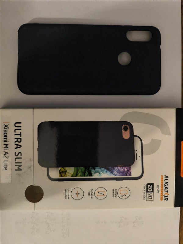 Silikonové pouzdro ALIGATOR Ultra Slim Xioami Mi A2 lite, Blue