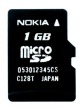 Nokia paměťová karta MU-22, microSD 1 GB