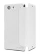 Nillkin Sparkle Folio Pouzdro White pro Sony D5803 Xperia Z3 compact