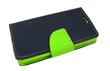 Fancy diářové Book Pouzdro Navy / Lime pro LG Zero