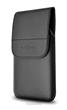 Pouzdro FIXED Pocket s klipem, PU kůže, velikost XXL, černé matné