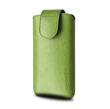 Pouzdro FIXED Sarif se zavíráním, PU kůže, velikost XXL, zelené