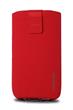 Univerzální pouzdro Redpoint Velvet, mikroplyš, červené, velikost 3XL
