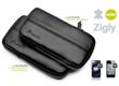 Pouzdro kožené MUVIT Zigly černé na zip pro Samsung i8190, S7560, S7580, IPhone 4, 4S