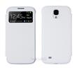 Pouzdro S-view typu kniha ANYMODE pro Samsung i9505 Galaxy S4, bílé + fóle na displej