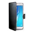 Pouzdro typu kniha CELLY Wally pro Samsung J510F Galaxy J5 2016, černé