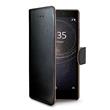 Pouzdro typu kniha CELLY Wally pro Sony Xperia L2, černé