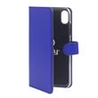 Pouzdro typu kniha CELLY Wally pro iPhone XR, modré