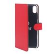 Pouzdro typu kniha CELLY Wally pro IPhone XS Max, červené