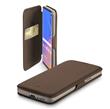 Pouzdro typu kniha CellularLine Book Clutch pro Samsung Galaxy S10, hnědé