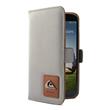 Pouzdro typu kniha Quiksilver pro Samsung i9505 Galaxy S4, šedé