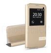 USAMS Muge S-View Pouzdro GOLD zlatá barva pro Samsung G930 Galaxy S7