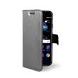 Ultra tenké pouzdro typu kniha CELLY Air pro Huawei P10 Lite, stříbrné