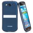 Zadní kryt ANYMODE se stojánkem na stůl pro Samsung i9300 Galaxy S3, modrý