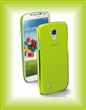 Zadní kryt CellularLine Cool Fluo pro Samsung Galaxy S4, zelený + fólie