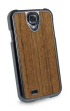 Zadní kryt Dado Design Natural Wood pro Samsung i9505 Galaxy S4, teakové dřevo, + fólie na displej