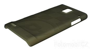 HUAWEI zadní kryt Color Shell pro Ascend P1, průsvitná šedá