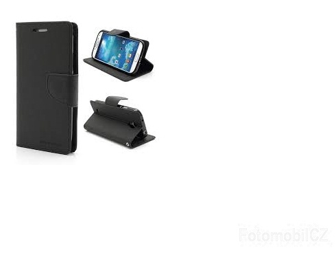 Mercury Fancy diářové Pouzdro pro Samsung G920 Galaxy S6 Black