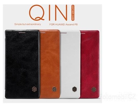 Nillkin Qin Book Pouzdro Black pro Huawei Ascend P8