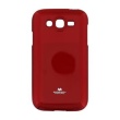 Mercury Jelly silikonové pouzdro pro Samsung i9060 Galaxy Grand Red